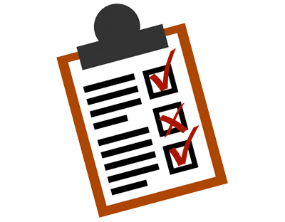 Questions for each candidate are randomly selected from a large pool of questions